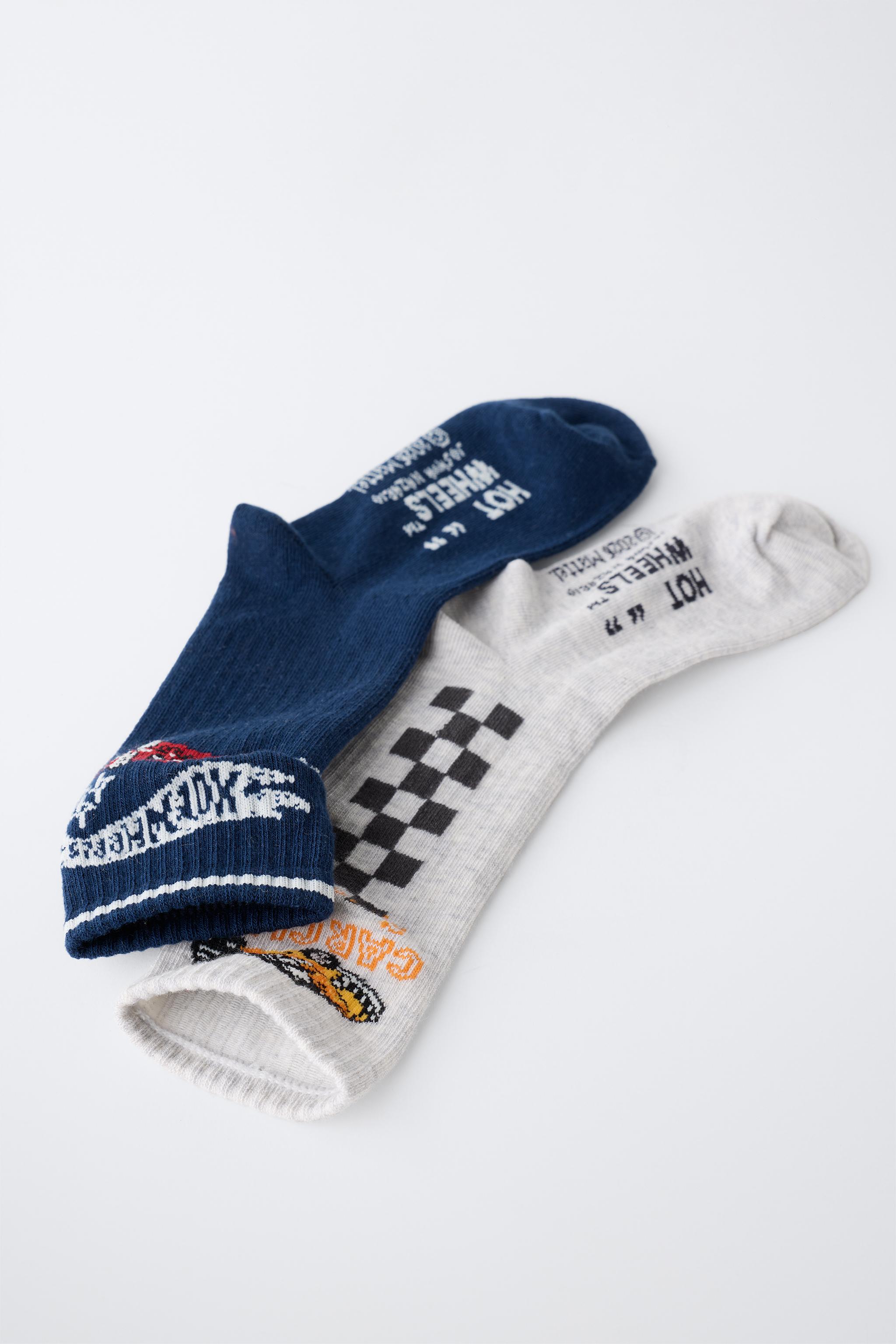 HOT WHEELS MATTEL © 2-PACK CREW SOCKS